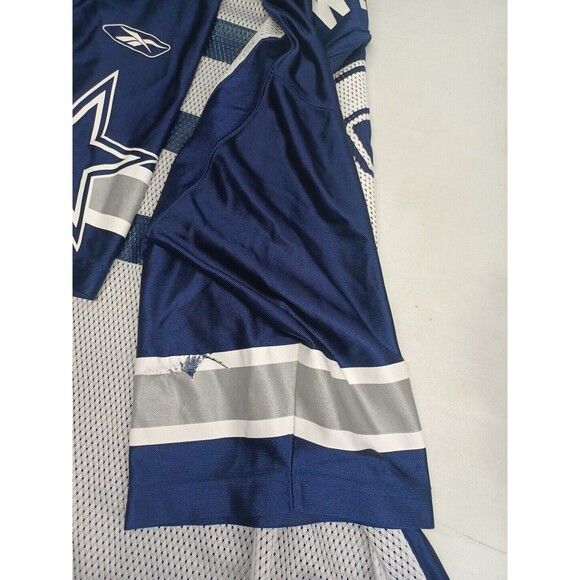 Jason Witten NFL Equipment Blue Dallas Cowboys Jersey # 82 reebok Sz L - Picture 7 of 13